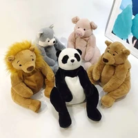 kawaii stuffed bear toy dolls soft animal panda pig lion dog plushies home decor doll new design husky plush toys gift for kids