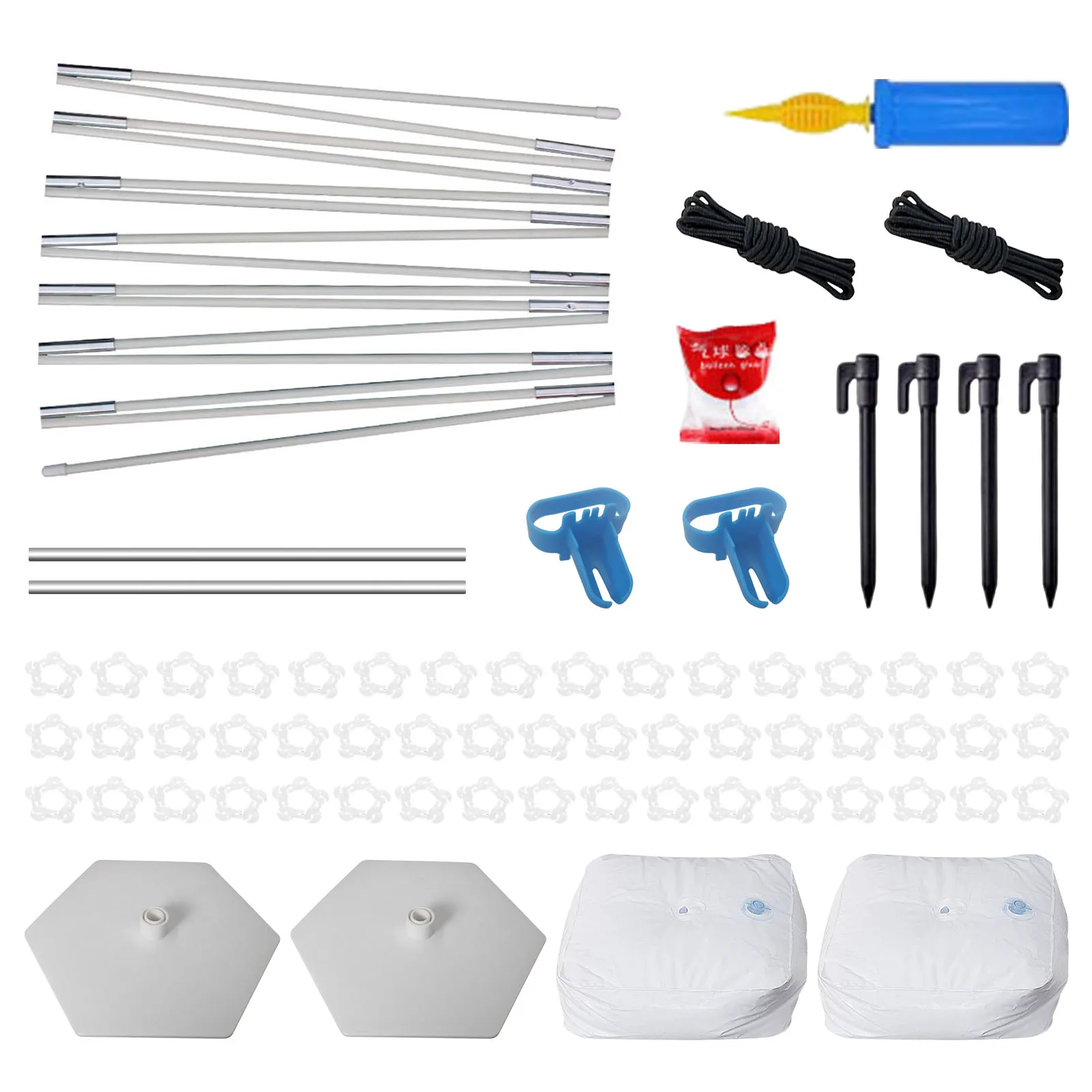 

67pcs Indoor Outdoor Balloon Arch Kit DIY Craft Festival Party With Stand Pump Practical Reusable Portable Birthday Decor