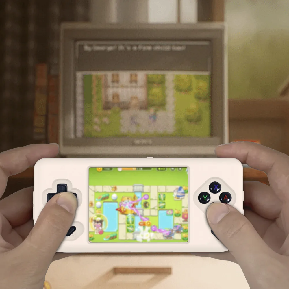 Силиконовый защитный чехол для игровой консоли ANBERNIC RG28XX защита от падения