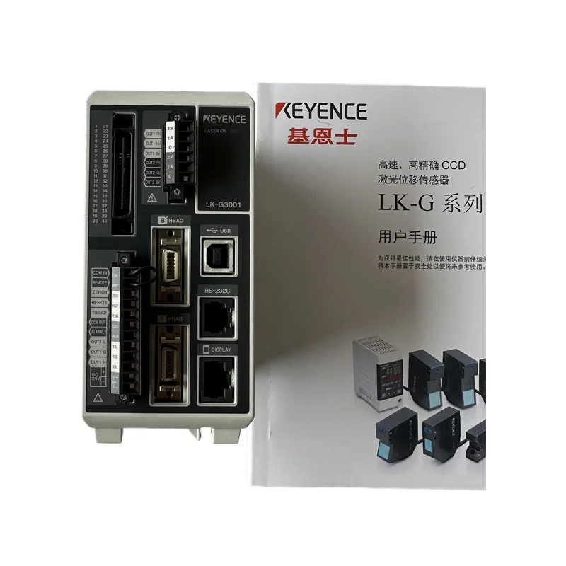 Фото Высокоточный лазерный датчик перемещения KEYENCE LK-G3001 с CCD-матрицей, независимый контроллер, выход NPN, цена договорная №1