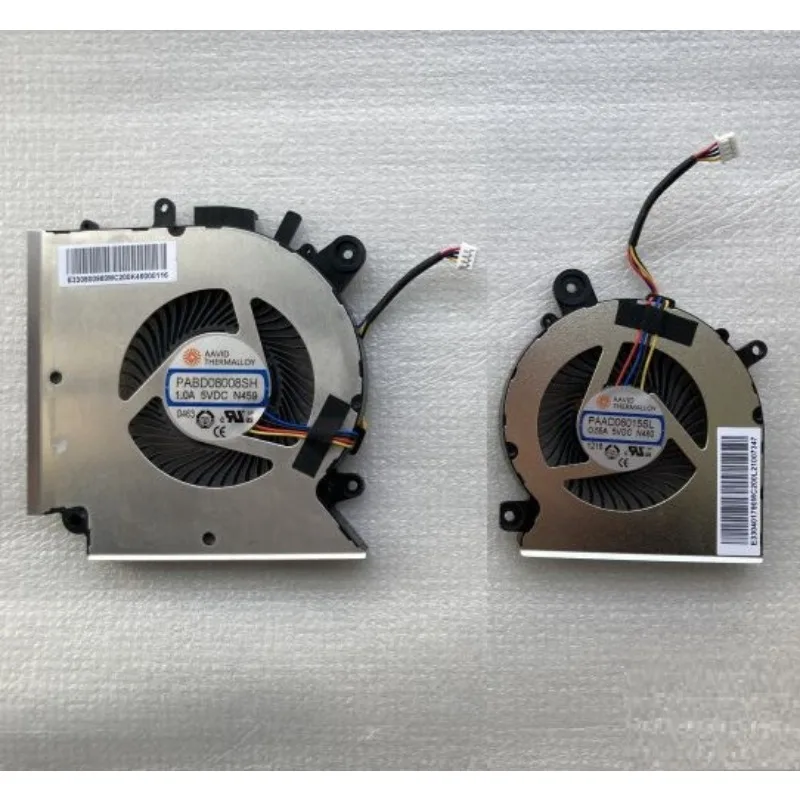 

Новый вентилятор ЦП для MSI GF76 GF66 GL66 MS-1583 MS-1581 PABD08008SH PAAD06015SL N459 N460, охлаждающий вентилятор для ноутбука
