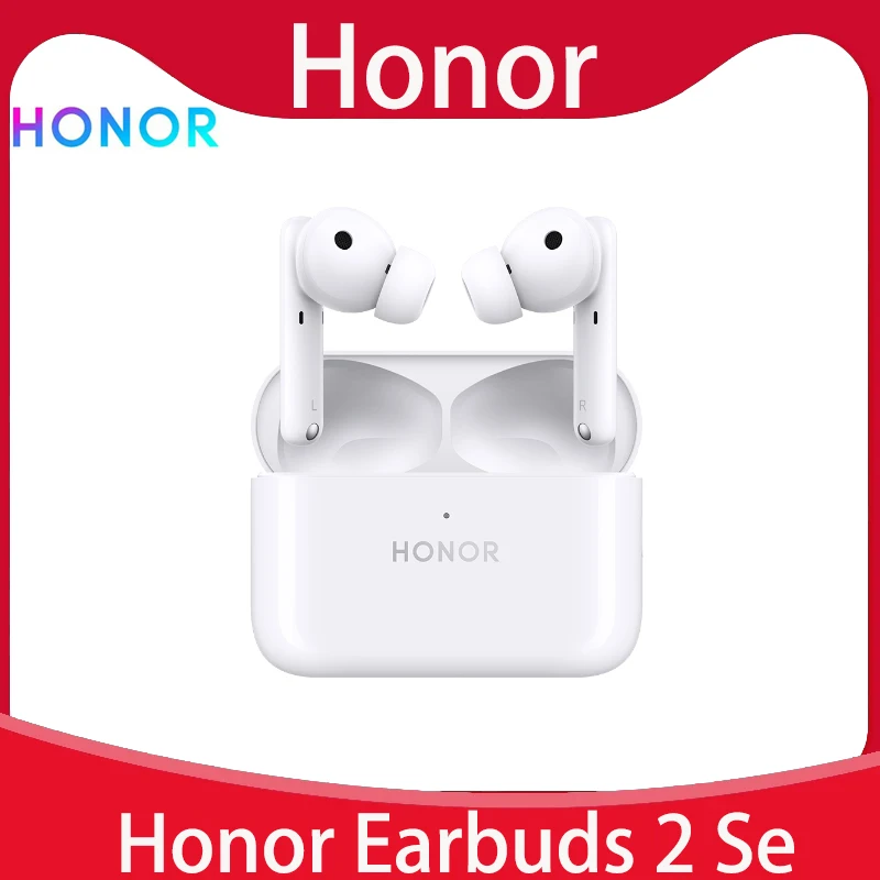 

Новинка, оригинальные наушники Honor Earbuds 2 SE, беспроводные наушники TWS, Bluetooth, 32 часа работы от батареи, Bluetooth, активное шумоподавление, 5,2