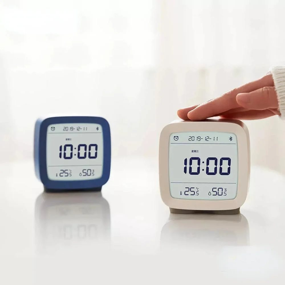 

Bluetooth-будильник с умным управлением и ЖК-экраном