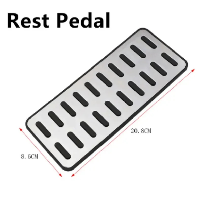 

Автомобильные педали, подставка для ног, чехол для педали для Hyundai Ix25 Creta Accent Verna Solaris Elantra I30 для Kia K2 Rio Soul KX3 K5 Optima