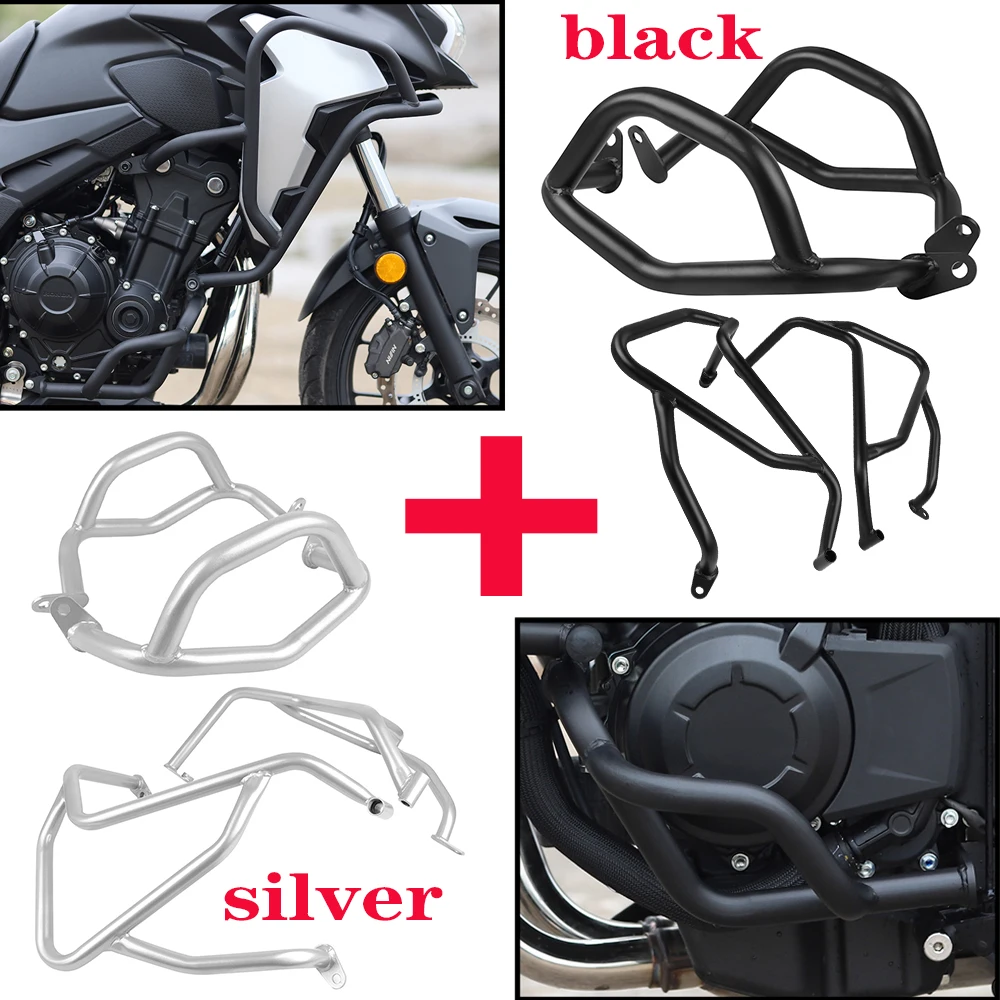 Фото CB500 X CB400X 2019-2023, защитный бампер для автомобиля HONDA CB500X CB 400 X CB 500X2022 2021 2020 №1