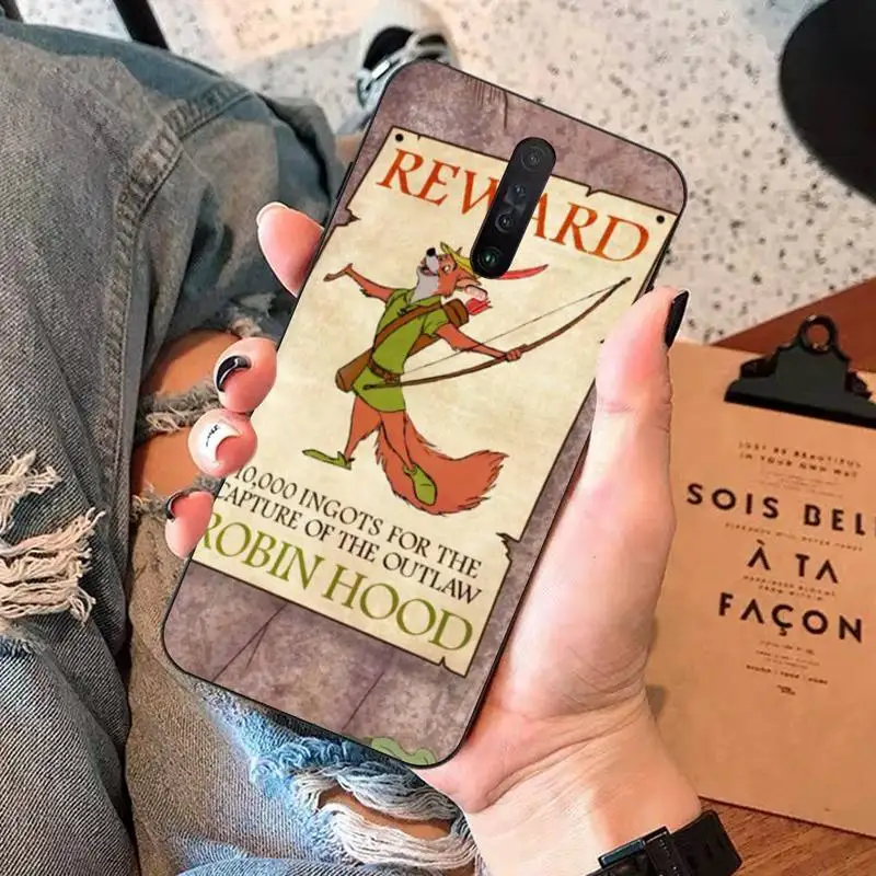 Фото Чехол Disney Robin Hood для Redmi 5 6 7 8 9 A 5plus K20 4X 6 №4
