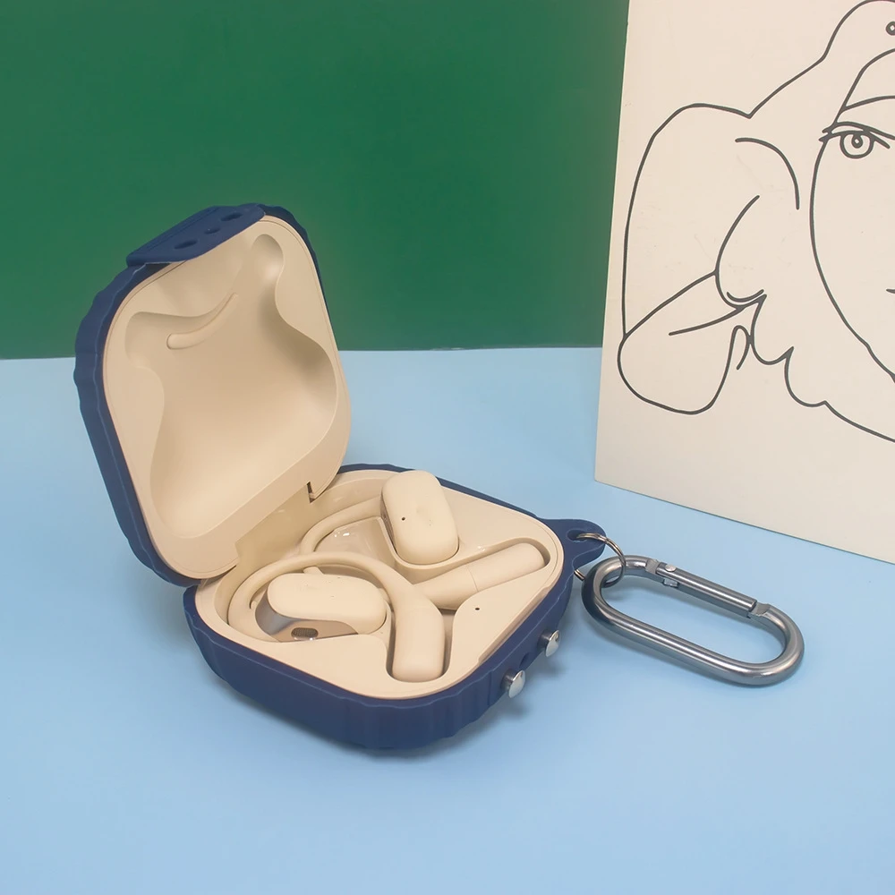 Силиконовый защитный чехол для наушников водонепроницаемый с защитой от падения