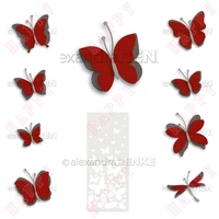 plastic stencils and metal cutting dies diy scrapbooking paper diary decoration embossing template handmade layered butterflies