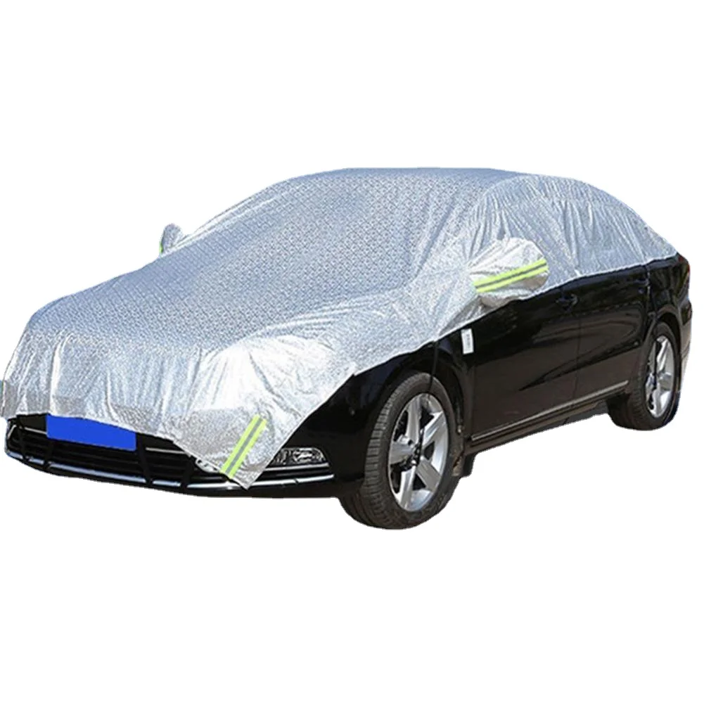 

Car Cover Sunshade Windshield Outdoor Aluminum Film Waterproof Rainproof Anti-cold Frostfor Sedan Hatchback SUV Universal