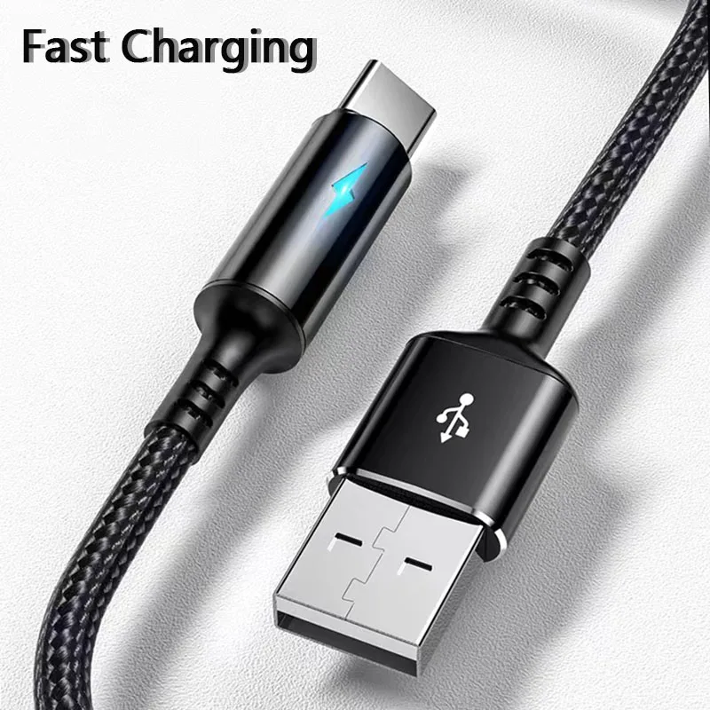 

Fast Charging Type C Cable For ipad Huawei Xiaomi Oppo Vivo Mobile Phone Accessories Micro Cable USB Data Quick Charger Cord