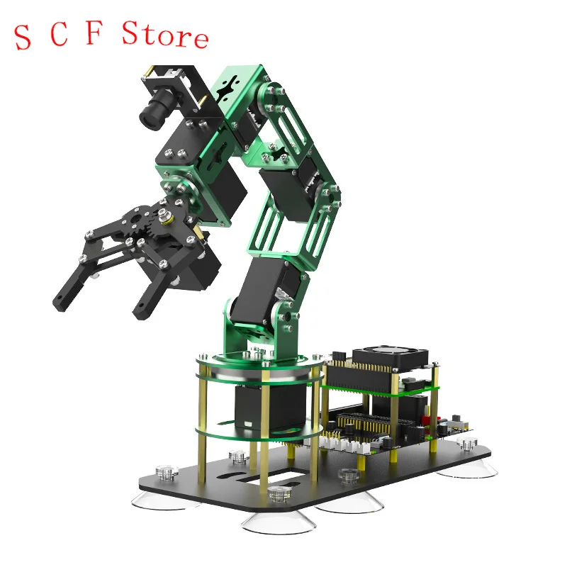 

6 Axis Assembly Ros Robot Robotic Arm Machine For Raspberry Pi 4B 4GB/8GB With Garbage Classification