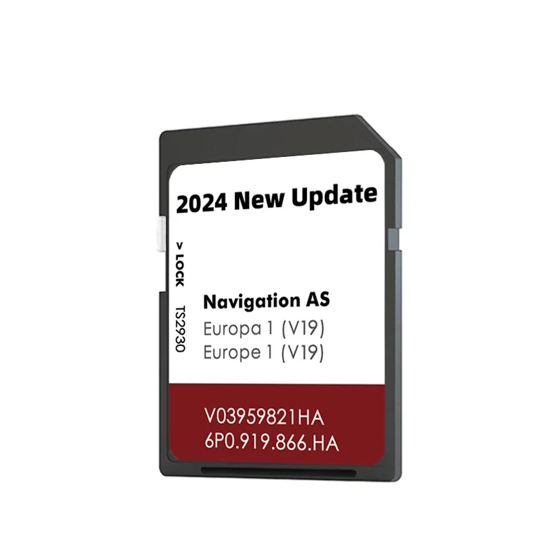 Карта для Seat AS V19 Sat Nav 32 ГБ Европа 2024 навигации Leon Car SD-карта V 03959821 HA / 6P 0919866