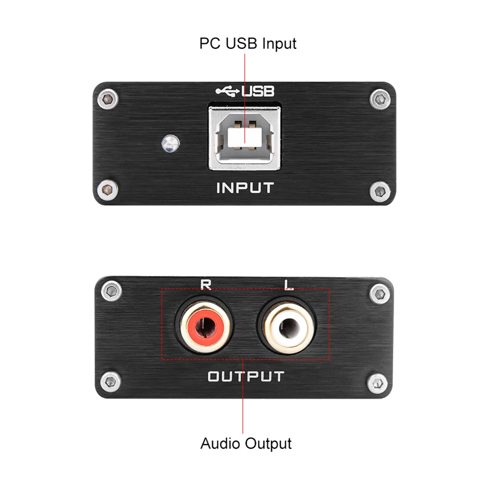 Аудио декодер ES9018K2M ЦАП HIFI USB Поддержка декодирования звуковой карты 32 бит 384 кГц