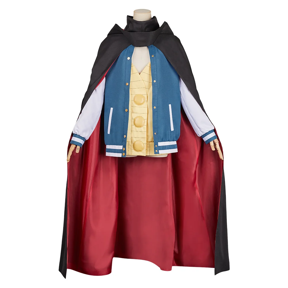 Seiko Ayase Dandadan пальто для косплея плащ рубашка костюм на Хэллоуин карнавальный