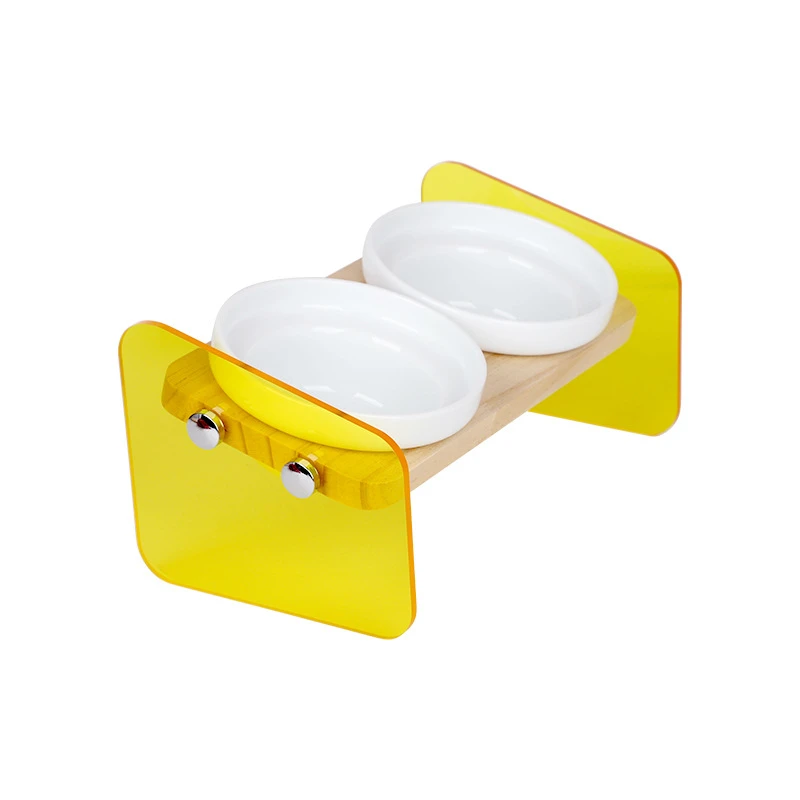 

Тарелки для собак и кошек, модная миска для риса, экологически чистый материал, аксессуары для украшения дома, питатель для милой собаки