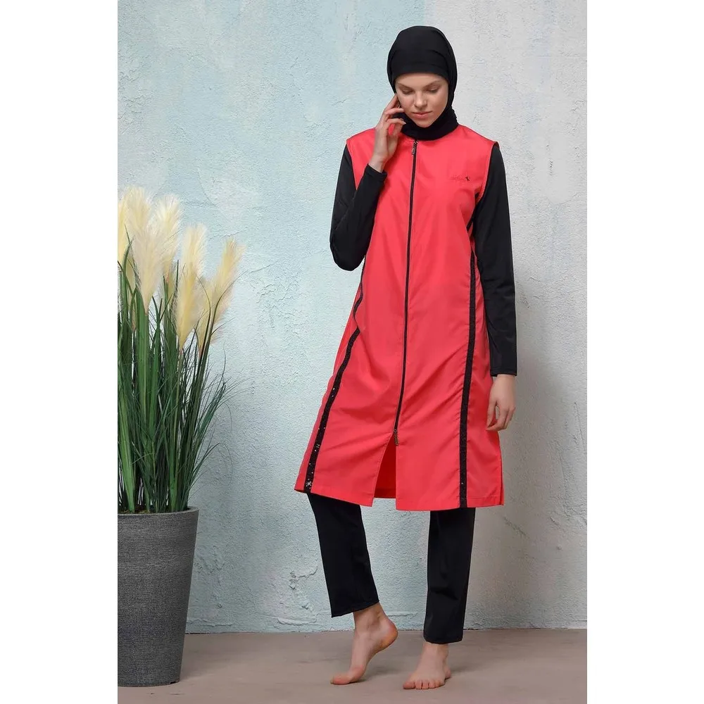 

Dorlie Women Sim Detaylı Pomegranate Flower Hijab Swimwear N-8008NİRAN