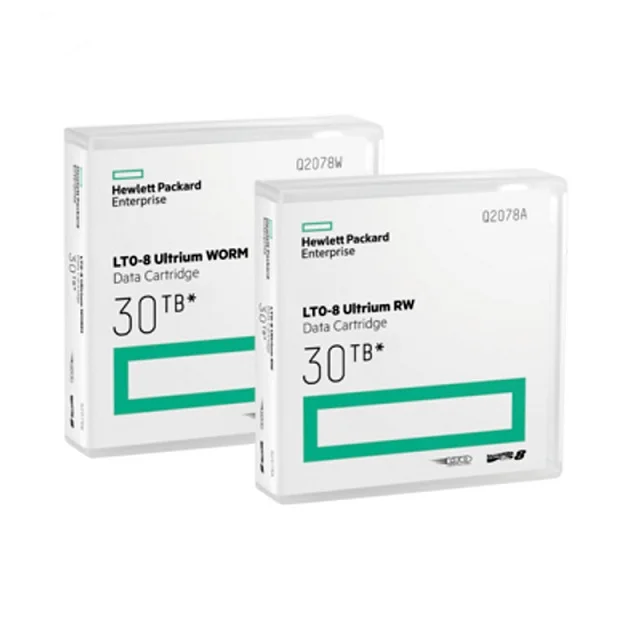 Картридж для передачи данных HPE RW LTO Ultrium 8x1 12 TB-хранилище