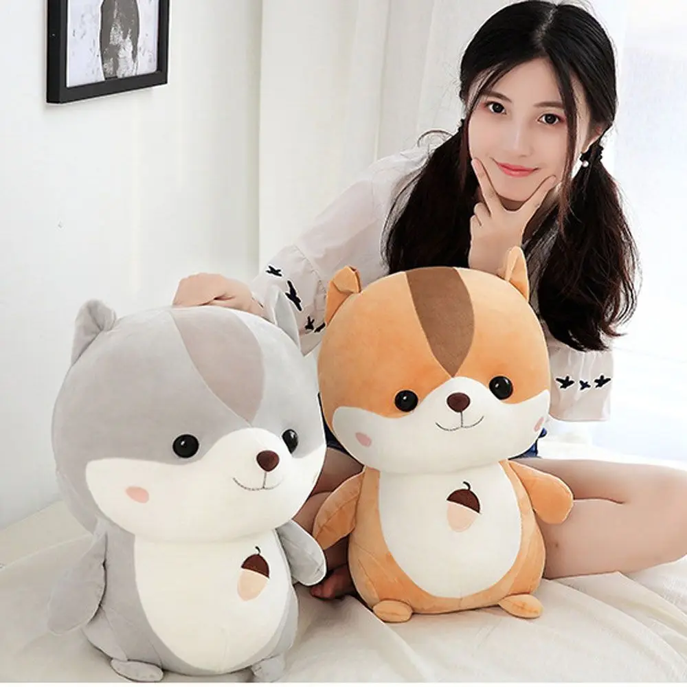 

Fashion Child Pillow Gift Squirrel Warm And Lovely Doll Ornaments