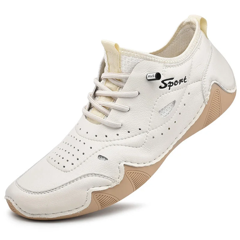 

Men's Leather Shoes Summer Shoes Fashion Shoes Youth Leather Shoes Men's Business Casual Breathable All-Match Footwear 38-45