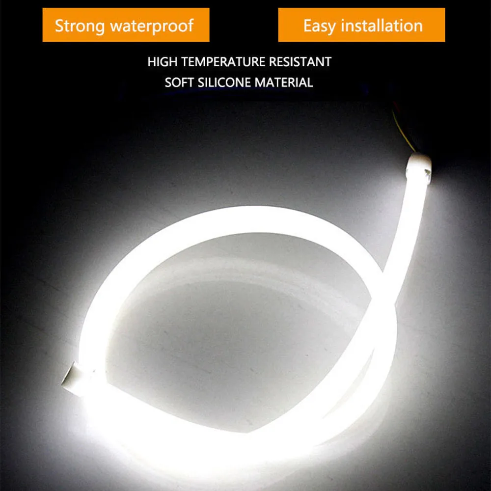 Гибкая светодиодная ленсветильник для дневных ходовых огней 2 шт. 60 см |