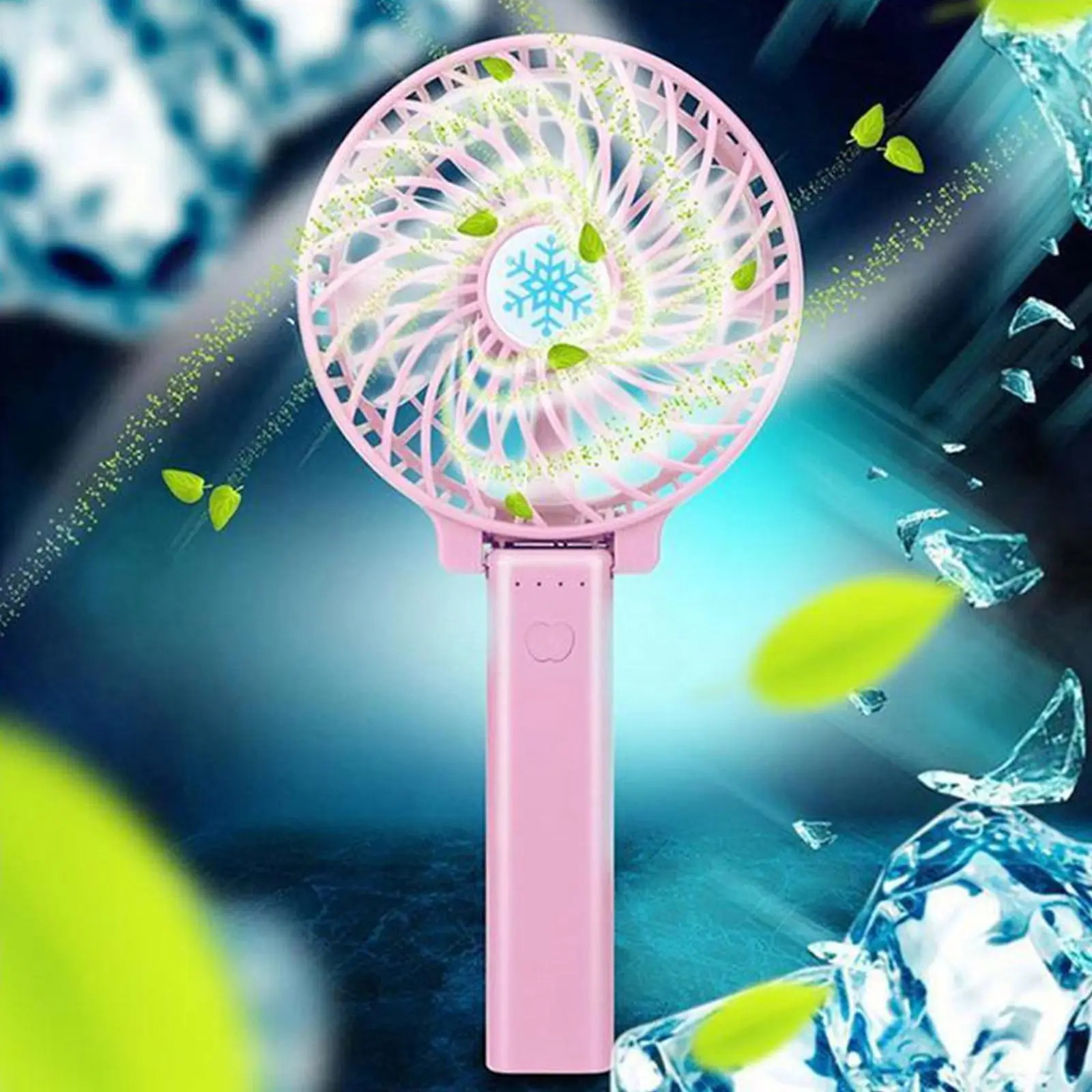 

Portable Hand Fan Foldable Handheld Mini Fan Cooler 3 Speed Adjustable Cooling Fan For Outdoor Travel O0x0