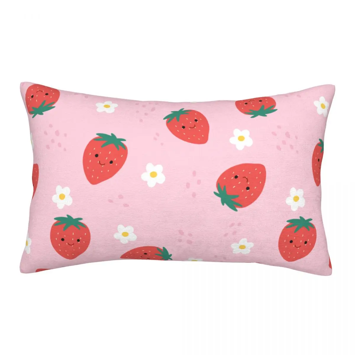 

Fruit Pillowcase Polyester Plush Printed Zip Decor Throw Pillow Case Home Cushion Cover Sofa Bedroom Office