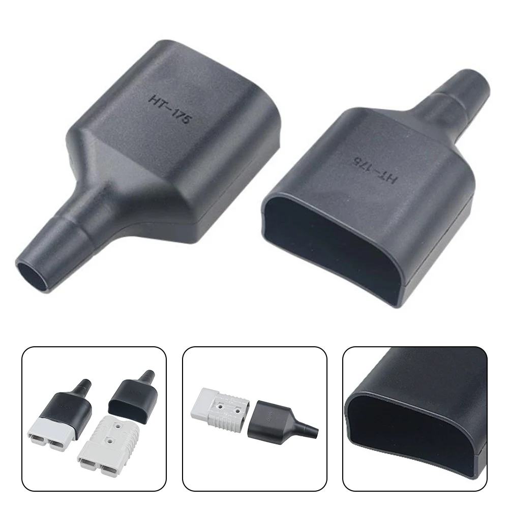 

2022 Brand New Plug Sheath Cable Boot Cover 2/4Pcs Black Dustproof Horizontal IP65 Waterproof Factory Workshop