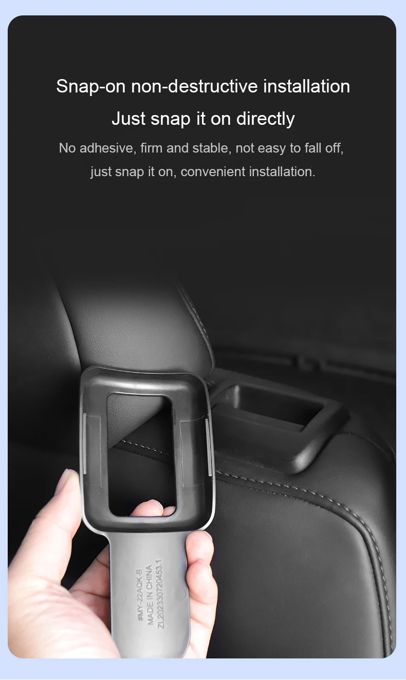 Ограничитель для заднего ремня безопасности Tesla Model Y/3 2017-2024 корректор новая