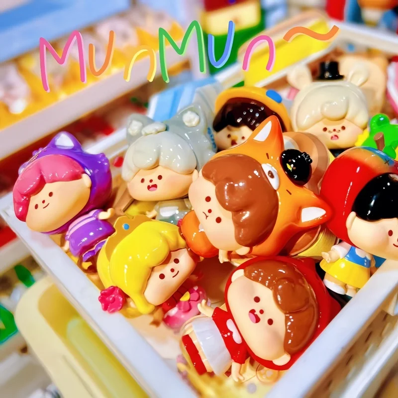 Новый подлинный munmun детское сердце мечта милая зернистая слепая коробка игровая