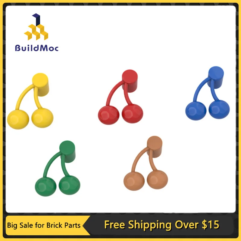 

MOC Compatible Assembles Particles 22667 Food Cherry Building Blocks Parts DIY Educational Tech Parts Toys