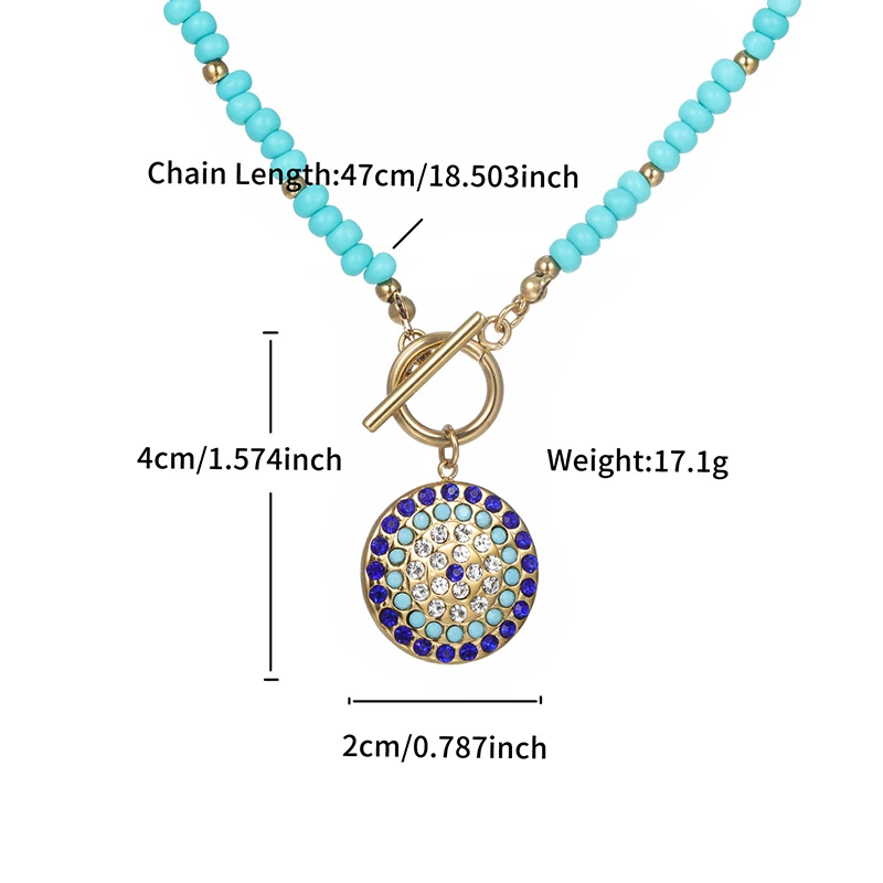 Цепочка с подвеской из натурального камня ожерелье для женщин нержавеющей стали