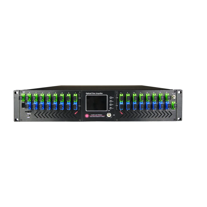 DIGICAST EDFA 16 портов 23 дБм 1550 нм высокой мощности WDM CATV
