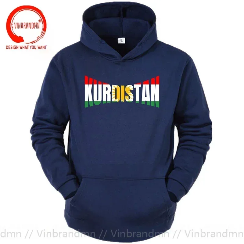 Толстовки с флагом Курдистана мужские толстовки капюшоном Курдыстана уличная