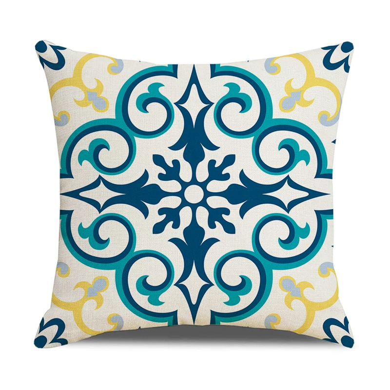 

1X современная простая льняная наволочка с абстрактным геометрическим принтом, наволочка для дивана, декор для автомобиля, дома, гостиной, н...