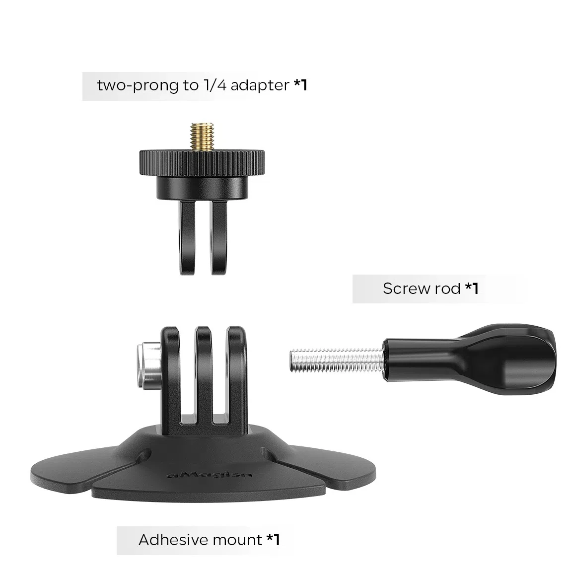 Для экшн-камер универсальная гибкая клейкая основа 1/4 винтовой интерфейс для GoPro /