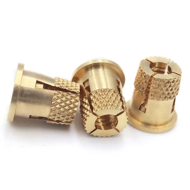 М3 М4 М5 М6 рифленая Крестовая Встраиваемая медная Компенсационная гайка