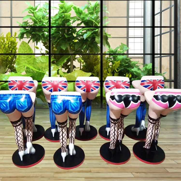 

Modern design fiberglass sexy high bar chair bar stool