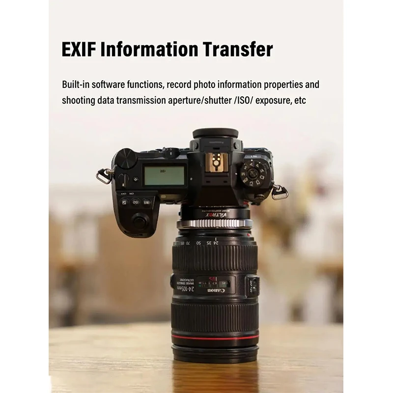 Адаптер для объектива VILTROX EF-L/EF-L Pro с автофокусом и кольцом безопасности Canon EF/EF-S