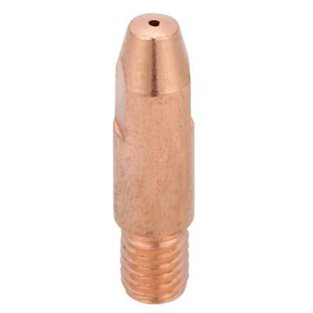 

1PC For Binzel 24KD MIG/MAG Welding Torches M6 Copper Contact Tip 0.8/1.0/1.2mm Corrosion Metalworking Welding Nozzles