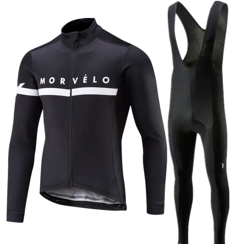 

MORVELO 2023 Pro team Cycling Jersey Set Long Sleeve Breathable MTB Bike Clothes Outdoor Bicycle Clothing Ropa Maillot Ciclismo