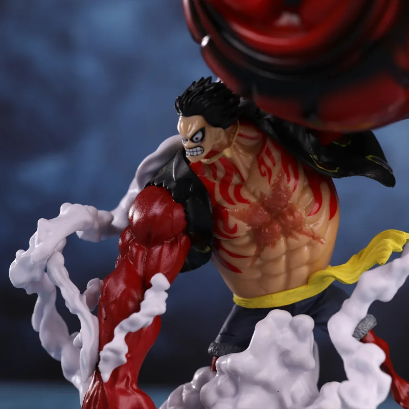 

One Piece Figure And The Country Fourth Gear Luffy Great Ape King Spear Big Fist Luffy Figure GK Model Ornaments Wholesale