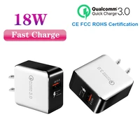 18w mobile phone chargers quick 3 0 for iphone 13 12 11 8 samsung serise xiaomi huawei usb chargers mobile fast phone charger