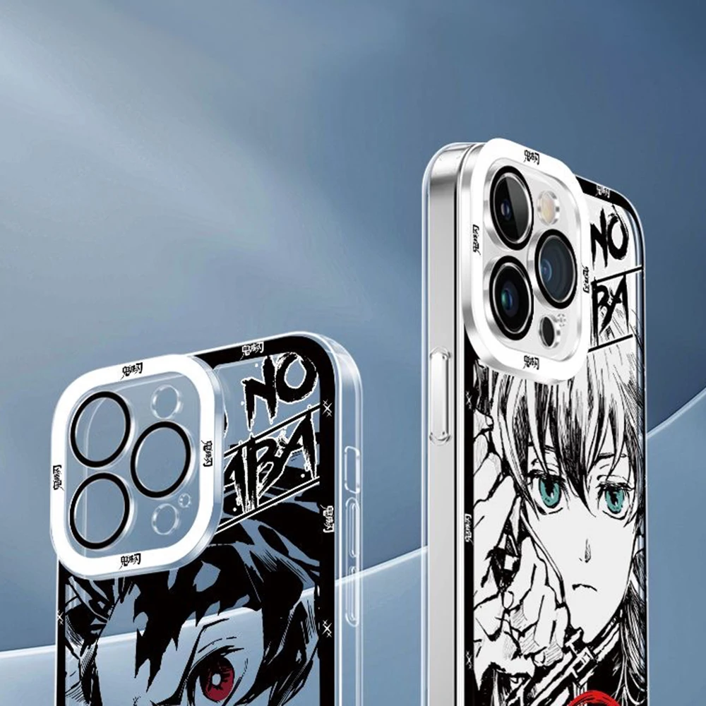Cool Anime Demon Slayer Phone Case For Tecno Spark Go 30C 10 Camon 30 20 19 Pova 6 5 4 Pro itel S23 A70 4G 5G Clear TPU Cover