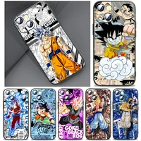 anime dragon ball poster goku phone case for iphone 11 12 13 mini 14 pro max 11 pro xs max x xr plus 7 8 se silicone cover