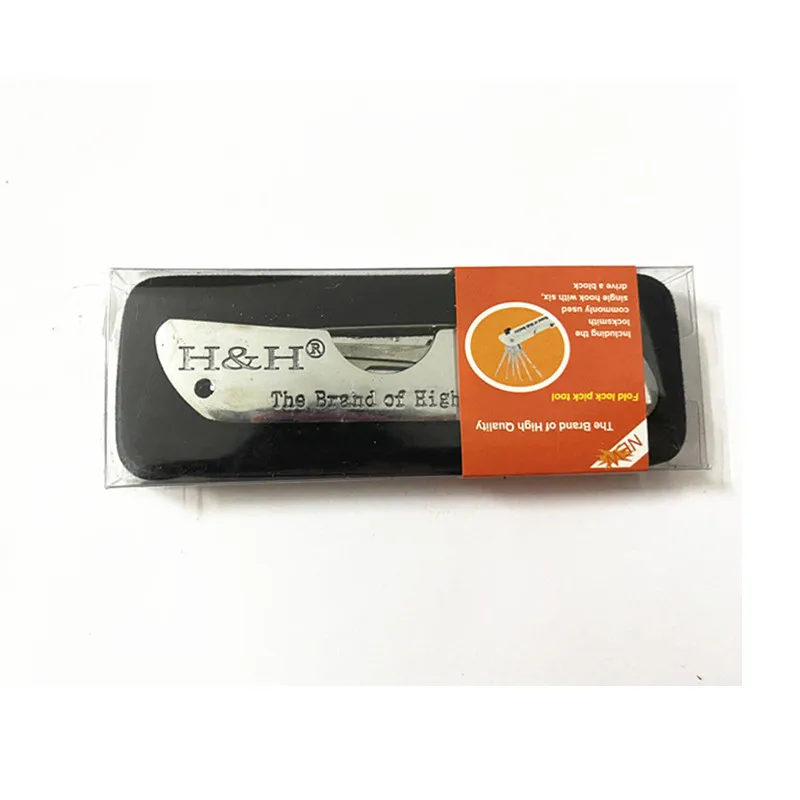 

H&H Folding Locksmith Tool 6 in 1 Pocket Locksmith Set