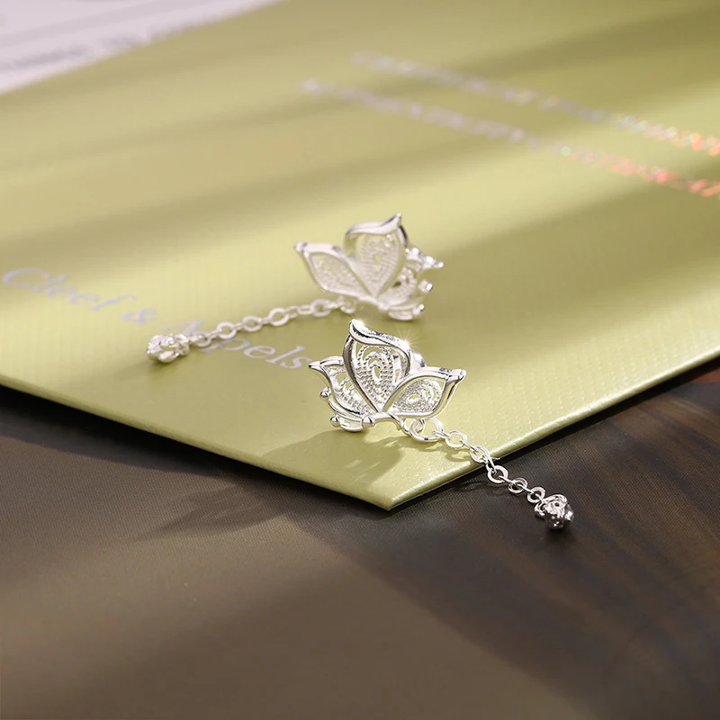 1 пара универсальные полые серьги-гвоздики с винтом-бабочкой для женщин и девушек