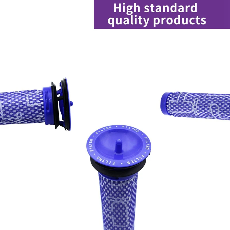 Replacement Parts HEPA Filter Compatible For V7 V8 Upright Cordless Vacuum Filter Kits