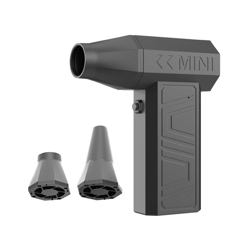 Жестокий вентилятор, 200000 об/мин, мощный воздуходувка, пылесос, зарядка типа C, сильный ветер, 52 м/с, бесщеточный турбовентилятор