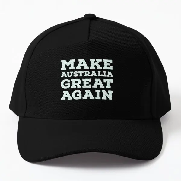 

Make Australia Great Again Baseball Cap Hat Bonnet Hip Hop Boys Outdoor Sport Mens Solid Color Black Printed Czapka Sun