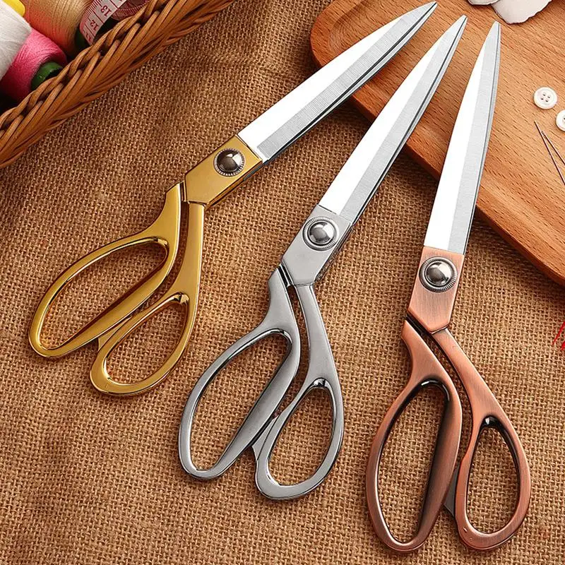 

Professional Sewing Scissors Tailor'S Scissors For Fabric Needlework Cutting Scissors Dressmaker Shears Stainless Steel Scissors